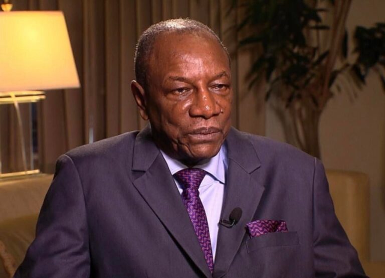 Alpha Condé ancien Président de la République Guinée