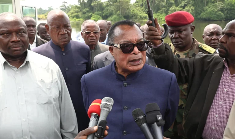 Denis sassou N'guesso à Allembé (Nkéni-Alima) 19.07.2026