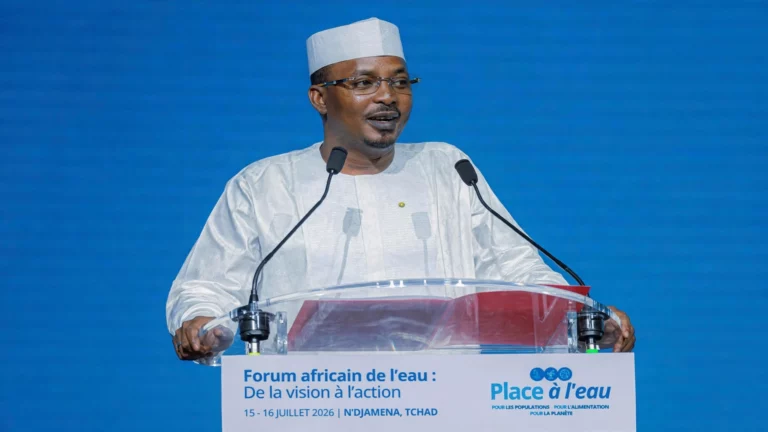 Le président Mahamat Idriss Deby itno
