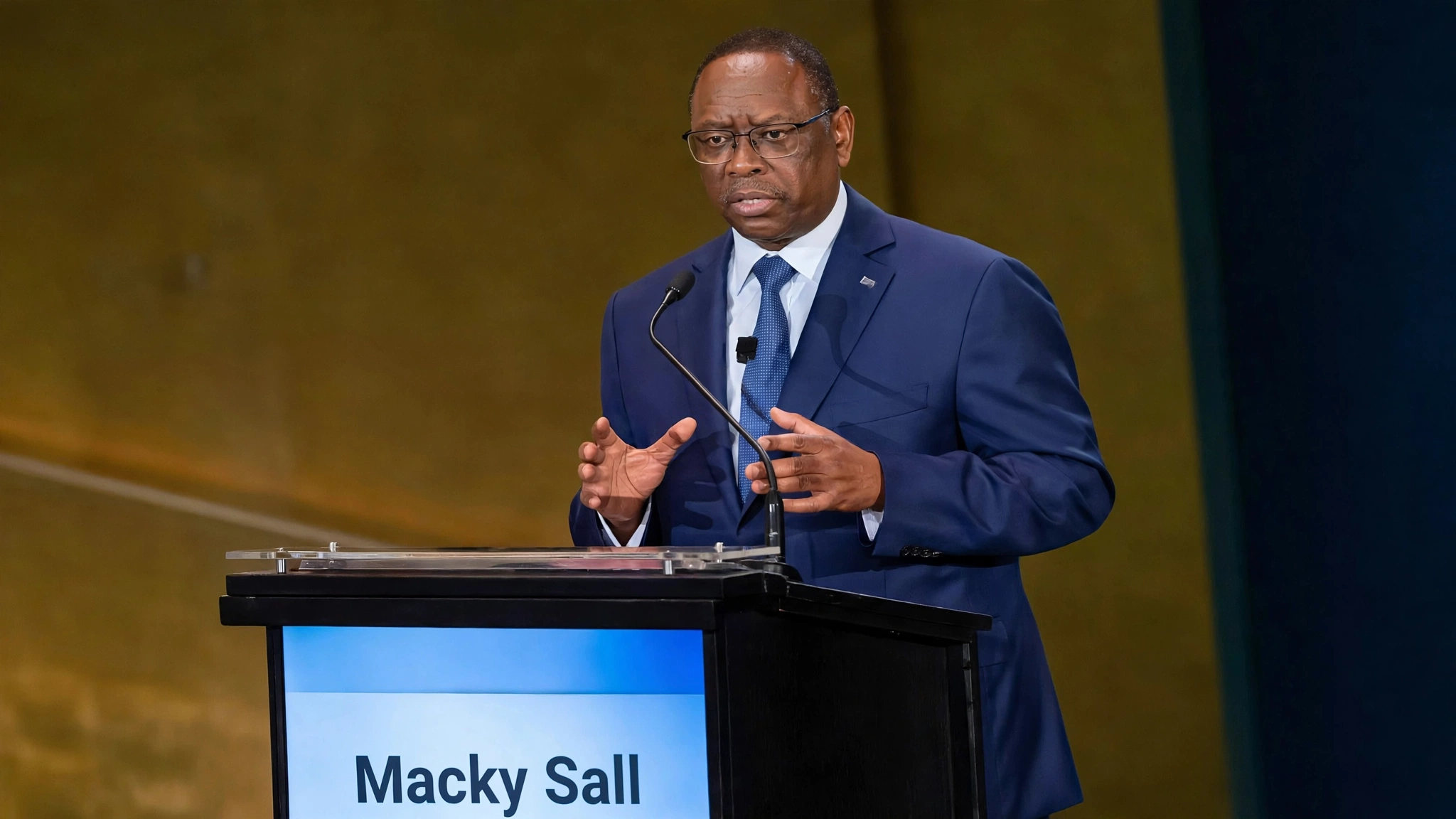 macky Sall à l'ONU le 24. 07.2026