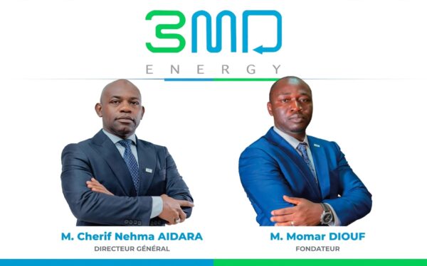 Chérif Nehma Aidara (Directeur Général) et Momar Diouf (Président-fondateur)