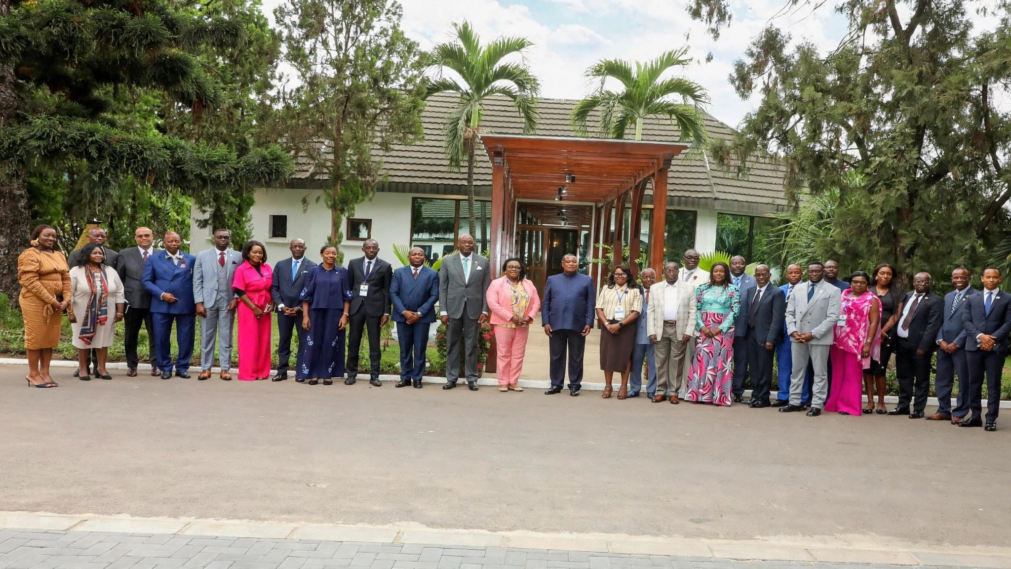 La délégation de la Diaspora reçue par le président Denis sassou Nguesso (16.08.2026)