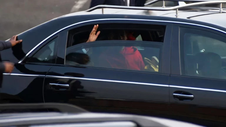 Le Président Paul Biya lors de son retour à Yaoundé le 20.08.2026