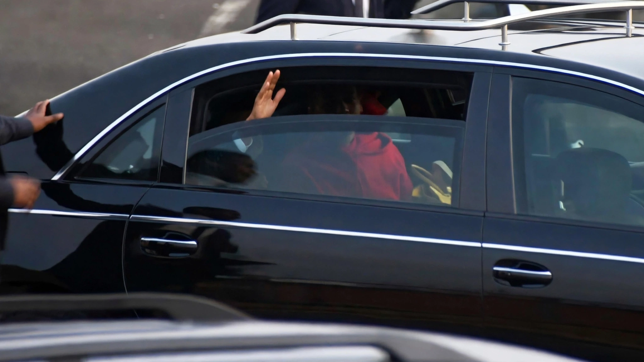 Le Président Paul Biya lors de son retour à Yaoundé le 20.08.2026