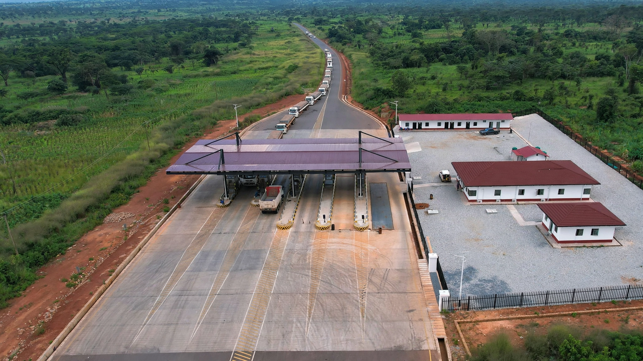 Les infrastructures routières, cœur de métier de l'ACGT. Source acgt.cd