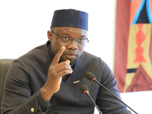 Ousmane Sonko, président de l'Assemblée nationale