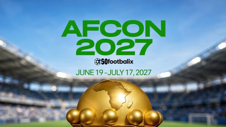 CAN 2027 Africa Cup of Nations logo or poster