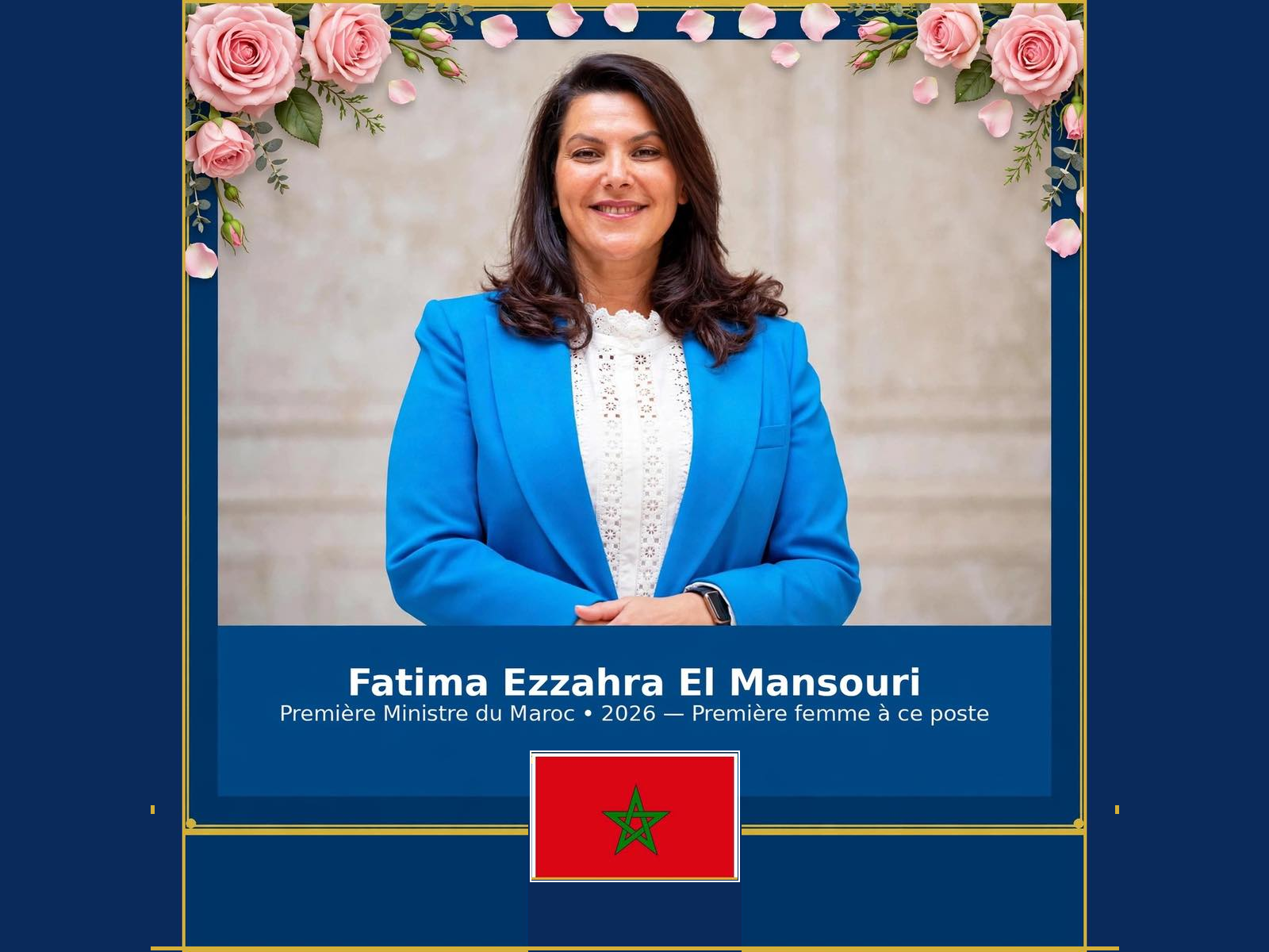 Fatima Ezzahra El Mansouri.