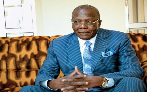 Pierre Oba, ministre d'État, ministre à la présidence , chargé des Affaires politiques